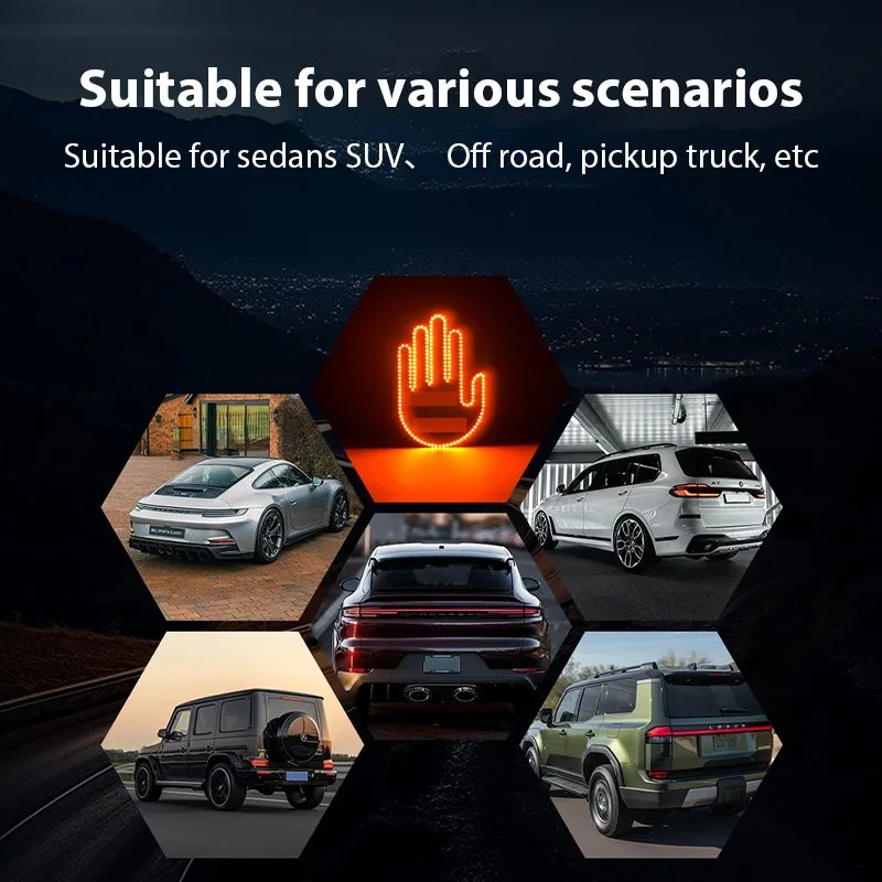 Fits sedans, SUVs and trucks